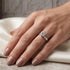 TWIST SOLITAIRE ENGAGEMENT RING