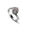 TWIST SOLITAIRE ENGAGEMENT RING
