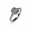 THE AURELIA EMERALD HALO RING