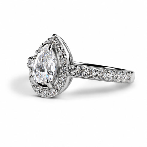ETERNAL TEARDROP RING