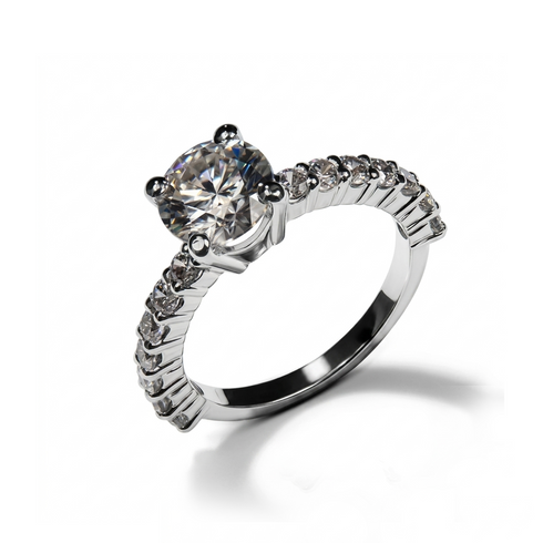 NOVA ROUND-CUT ACCENT RING