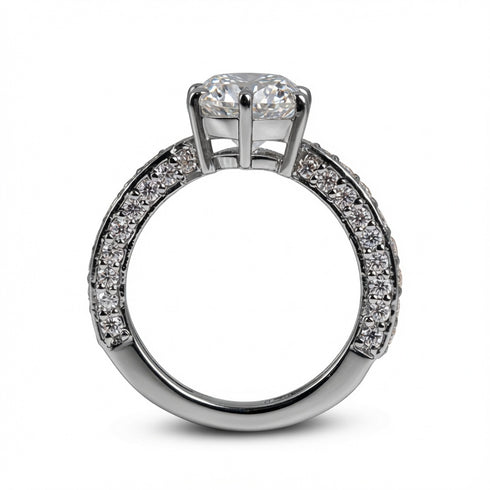 MOISSANITE MAJESTY RING