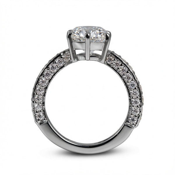 MOISSANITE MAJESTY RING